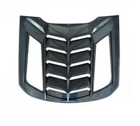 Car Rear Window Louvers Rear Window Louvers Windshield Scoops Grill Shutter Fit For Ford Mustang GT EcoBoost Coupe 2024 2025 Shutter Trim(Matte Black)