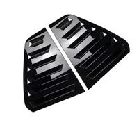 Car Rear Window Louvers Shutter Cover Side Vent Blinds Trim Stickers For VW For Golf 6 MK6 2008-2012 Car Rear Spoilers(Glossy Black)