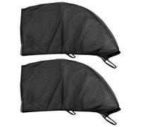 Car Rear Window Net - Universal Elastic Net that Blocks UV Rays Breathable Sun Protection Semi Transparent Cover for Protection