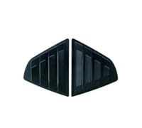 Car Rear Window Shutter Cover Rear Side Window Lou 2Pcs ABS Rear Left Right Side Vent Window Quarter Scoop Louver Cover Fit For Fit For Camry SE LE 2018-2023