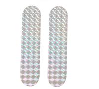 Car Rear Window Shutter Cover Rear Side Window Lou Car Reflective Sticker Door Safety Warning Mark Reflector Tape Strips Auto Motorcycle Bike Stickers with 3 Colors(White)