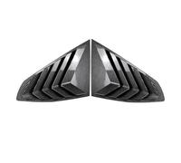 Car Rear Window Shutter Cover Trim Window Louver Side Vent Trim Carbon Fiber Accessories For 4 Series Gran Coupe G26 2020+(carbon fiber)