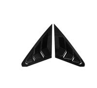 Car Rear Window Side Spoiler Car Rear Window Louver Shutter Cover Quarter Side for Vent Trim Sticker A3 S3 8V Sean/for Sportback 2013-2020(Black,A3 Sedan)