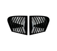 Car Rear Window Splitters For 1 Series F20 LCI 118i 120i 125i 2011-2019 Vent Louver Car Rear Window Shutter Cover Accessories(Gloss Black)