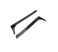 Car rear window spoiler For Golf 6 For MK6 2008 2009 2010 2011 2012 Rear Window Side Spoiler Deflector Moulding Trim Car Accessories Rear Window Side Spoiler(Gloss Black)