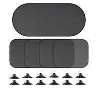 Car Rear Window Sun Shade + 4PCS Side Window Shade with Suction Cups Car Window Shades for Baby with UV Protection Breathable Mesh Kids Cars Window Sunshades