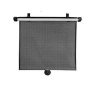 Car Rear Window Sun Shade Universal Car Retractable Sunshade Curtain With Suction Cup Heat-insulating Side Window Curtains Parts(A)
