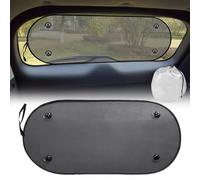 Car Rear Window Sunshade for Dacia Jogger 2022-2025, Suction Cup Rear Windscreen Sun Shade, Twist Fold Back Window Mesh Blind Cover