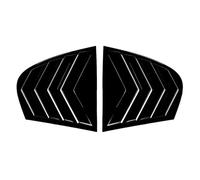 Car Rear Window Triangular Louver For Bmw 5 Series E60 2004-2010 Decorative Frame Car Exterior Decoration