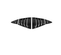 Car Rear Window Vent Louvers Lamp Cover Compatible For Toyota Corolla Altis 2019 2020 2021 2022 Exterior Side Shutters Stickers Frame Hood(Piano Black)