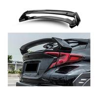 Car Rear Wing Spoiler For Toyota For CHR For C-HR 2016 2017 2018 2019 2020 2021 ABS Material Car Rear Trunk Wing Sport Body Kit Rear Spoiler Car Rear Spoiler Wing(Carbon fiber pattern)