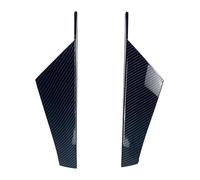 Car Rear Wing Spoiler For VW For G&olf 8 MK8 MK VIII 2020 2021 2pcs/set Rear Window Side Spoiler Wing Lip Cover Trim Sticker Car Accessories(Carbon texture)