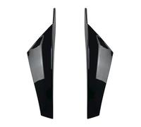 Car Rear Wing Spoiler For VW For G&olf 8 MK8 MK VIII 2020 2021 2pcs/set Rear Window Side Spoiler Wing Lip Cover Trim Sticker Car Accessories(Black)