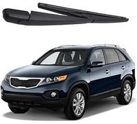 Car Rear Wiper Blade Arm Set Kit for Kia Sorento R MK2 2009-2014, Back Windscreen Assembly Rubber Rain Brush Cleaning Replacements Accessories