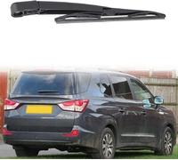 Car Rear Wiper Blade Arm Set Kit for SsangYong Rodius MK2 2013-2019, Back Windscreen Assembly Rubber Rain Brush Cleaning Replacements Accessories
