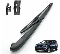 Car Rear Wiper Blade Rear Window Wipers Arm Set for Toyota RAV4 XA40 2013-2017