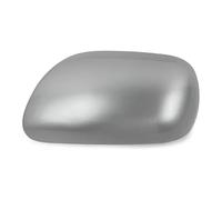 Car Rearview Cap For Toyota For Yaris 2008 2009 2010 2011 2012 2013 Car Accessories Rearview Mirror Cover Side Mirrors Housing Shell Color Painted Auto Rearview Shells(Silver L)