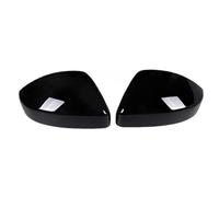 Car Rearview Cover Compatible With Jaguar For F-Pace X761 2016-2022 For E-Pace 2017-2022 Car Rearview Side Mirror Cover Housing Casing Cap Auto Parts(Black A)