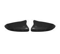 Car Rearview Cover For Civic 10th 2016 2017 2018 2019 2020 Car Rearview Side Mirror Cover For Wing Cap Exterior Door Housing Casing Shell Trim Sticker Styling(Black B)