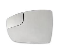 Car Rearview Heated Mirror Compatible With For Focus 2012-2018 Car Front Left Exterior View Wide Angle White Mirror Glass Driver Side