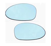 Car Rearview Lens for BMW for 1 for 3 Series for E81 for E82 for E87 for E88 for E90 for E91 for E92 for E93 Car Wing Heated Mirror Glass Mirror Left Right White Blue Models Mirror Lens(Blue a Pair)