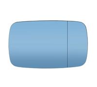 Car Rearview Lens For BMW For 3 For 5 Series For E39 For 1997-2005 Door Side Wing Mirror Blue Rear View Stick On With Glue Models Mirror Lens(Right)