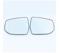 Car Rearview Lens For Chevrolet For Malibu For 2012 For 2013 For 2014 For 2015 For 2016 For 2017 Replace 1pc Convex Heated Side Wing White Blue Rear Mirror Glass Models Mirror Lens(Right side white)
