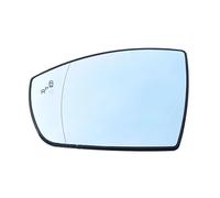 Car Rearview lens For KUGA For II Heated Blind Spot Warning Side Mirror Glass Auto Replace Convex For 2013 For 2014 For 2015 For 2016-2019 Wing Rear models Mirror lens(Left side LH)