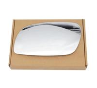 Car Rearview Lens For VW For For Touran 2003-2009 Outside Rearview Convex Wide Angle Mirror Glass Side Mirror Rear View Stick On Models Mirror Lens(Left)
