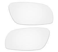 Car Rearview Lens For Vw For For Touran For MK1 For 2003-2009 Rearview Rear View Convex Left Right Side Door Wing Mirror Glass Stick On Without Heated Models Mirror Lens(Left and Right)
