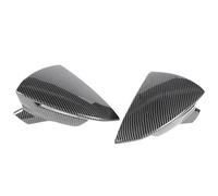 Car RearView Mirror 2pcs Fits for SEAT For Leon MK3 5F ST For FR Car Side Door Rear View Mirror Cover Cap For Cupra For Ibiza Mk5 For Arona KJ7 2017-2020(Carbon pattern)(Carbon pattern)