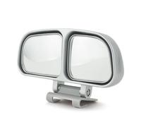 Car Rearview Mirror 360 Degrees Adjustable Blind Spot Automotive Wide Angle Convex Dual Glass For Car Mirrors(Silver- Right)
