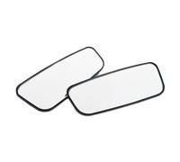 Car Rearview Mirror 360 Gree Rotation High-finition Wi Angle Adjustable Rectangular Blind Spot For Parking 2pcs Glass For Car Mirrors