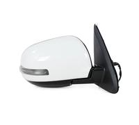 Car Rearview Mirror Assembly Accessories For Mitsubishi For Outlander 2013 2014-2020 Auto Side Reflector Led Turn Signal Lights Door Wing Mirror(White Right)
