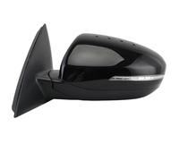 Car Rearview Mirror Assembly Car Accessories 5/6/8 Wires Door Side Mirror Assembly For Kia For Optima 2011 2012 2013 2014 2015 Wing With Turn Signals Lamp Wing Mirrors(Black,5 Wire Left)