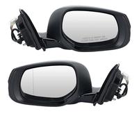 Car Rearview Mirror Assembly Car Accessories Door Side Mirror Assembly For Infiniti For Q50 2014-2021 Gloss Black With Turn Signal Light Wing Wing Mirrors