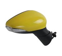 Car Rearview Mirror Assembly Electric Adjustment LED Turn Signal 1 Pcs For Ford For Fiesta 2009-2016(Yellow,Right)