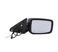Car Rearview Mirror Assembly For Dodge For RAM 1500 2013-2018 Dual Lamp Dual Plug Electroplated Side Door Wing Mirrors Rearview Mirror Assembly Complete Wing Mirrors