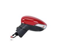 Car Rearview Mirror Assembly For Fiesta For MK7 2013-2017 6/8 Pins Rearview Mirror Assembly Manual Folding Heated(1pc left Magic Red4)