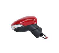Car Rearview Mirror Assembly For Fiesta For MK7 2013-2017 6/8 Pins Rearview Mirror Assembly Manual Folding Heated(1pc right Magic Red5)