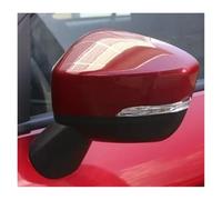 Car Rearview Mirror Assembly For Mitsubishi For Eclipse For Cross 2018-2021 Car Exterior 5 Wires Line Door Rearview Side Mirror Assembly(Red-Left Side)