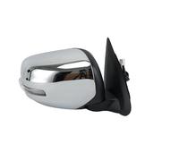 Car Rearview Mirror Assembly For Mitsubishi For Triton L200 MQ 2015-2018 Rearview Mirror Glass Chrome Cover Turn Signal Lamp 3/7Pins Electric Wing Mirror(7pins r)