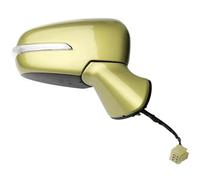 Car Rearview Mirror Assembly For Suzuki For S-Cross For SX4 For S-Cross 2014 2015 6PIN 8PIN Auto Door Wing Side Rearview Mirror Exterior Mirrors(8pin Right Yellow)