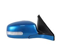 Car Rearview Mirror Assembly For Suzuki For Swift 2005-2016 Manual Folding Mirror Adjustment Outside Rearview Mirror(Blue Right)
