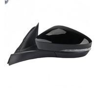 Car Rearview Mirror Assembly For VW For T-Roc 2018 2019 2020 2021 2022 Car Outside Rearview Mirror Side Rear View Assembly With Folding Accessories Wing Mirrors(Black,15pin left)