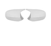 Car Rearview Mirror Cap 1 Pair White Replacement Rearview Side Mirror Covers Cap For B&MW E90 E91 E92 E93 E81 E87 E82 E88 3 Series M Accessories Reverse Mirror Shell(White)