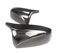 Car Rearview Mirror Cap Car Bright Black Mirror Cover Caps 2pcs Side Wing Rearview Modified, For X5 E70 X6 E71 2008-2013