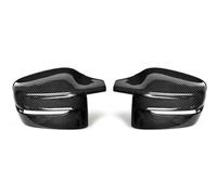 Car Rearview Mirror Cap For BMW 3 4 5 7 Series G30 G38 Bright Black Side Wing Rearview Mirror Cover Caps G20 G21 G28 G22 G11 G12 M4 Style LHD RHD(LHD B)