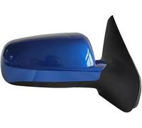 Car Rearview Mirror Cap For Bora For Jetta For MK4 For Golf 4 2002-2008 1J1857507D Electric Door Wing Mirror(A,BLUE_R)