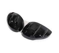 Car Rearview Mirror Cap For CIVIC 11th 2022 Car Rearview Mirror Cover Cap ABS Black/Carbon Fiber(B Black)